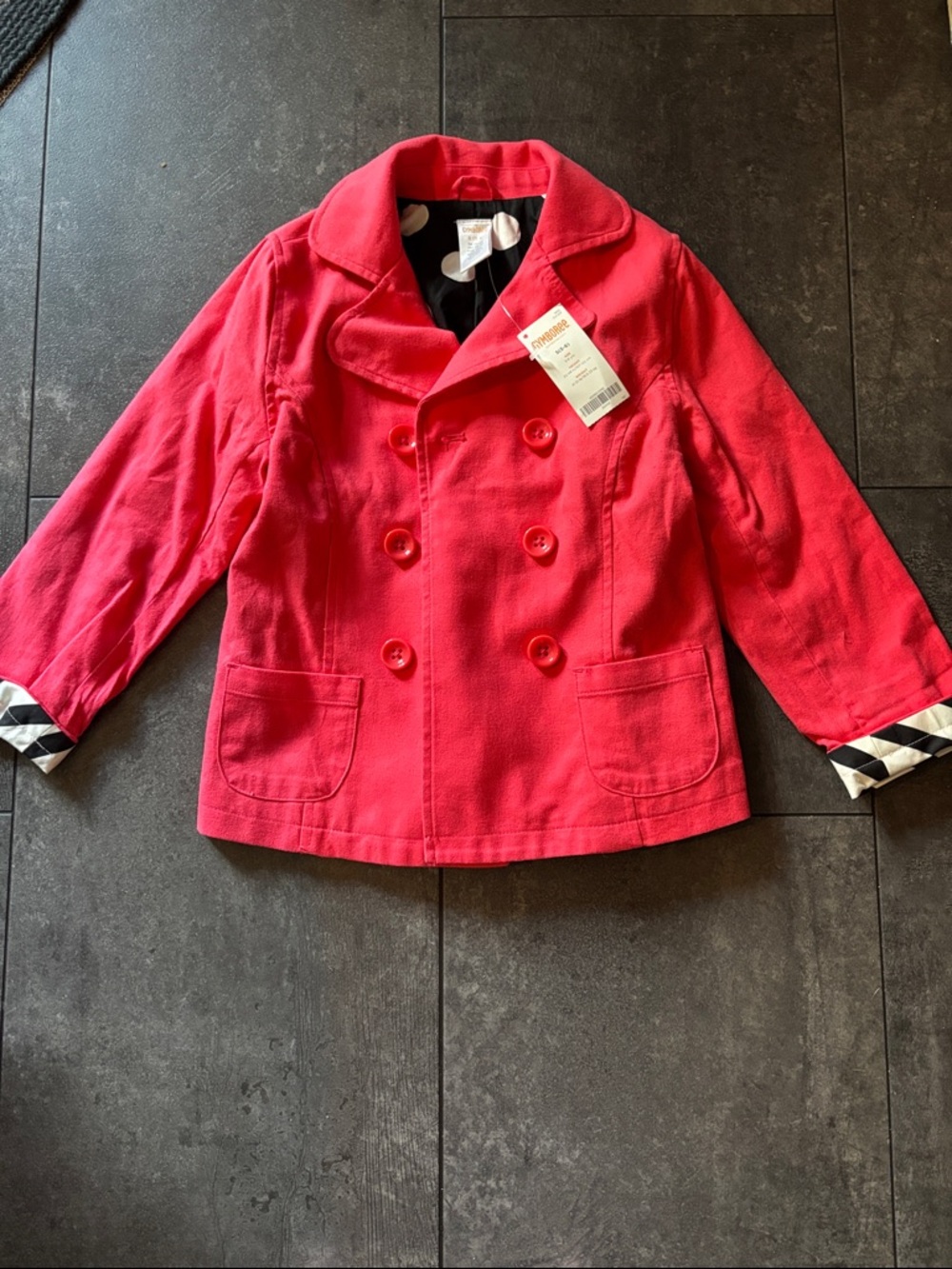 Gymboree Double-Breasted Girls Pea Coat